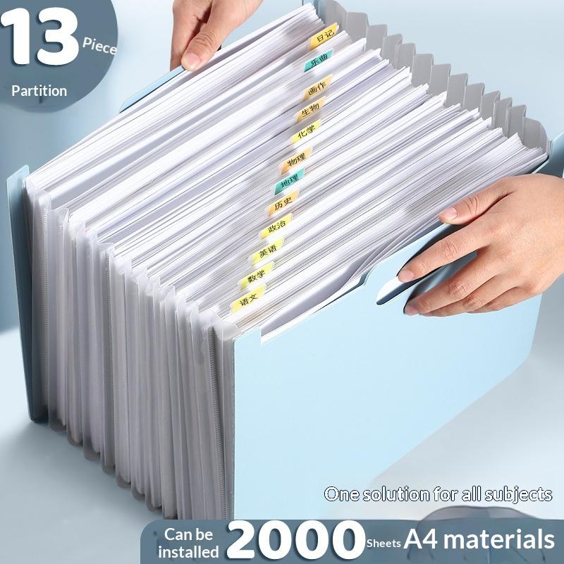 13-Taschen-Akkordeon-Aktenordn – Expandable Accordion File Folder 13 Pockets Bewertung und Preis