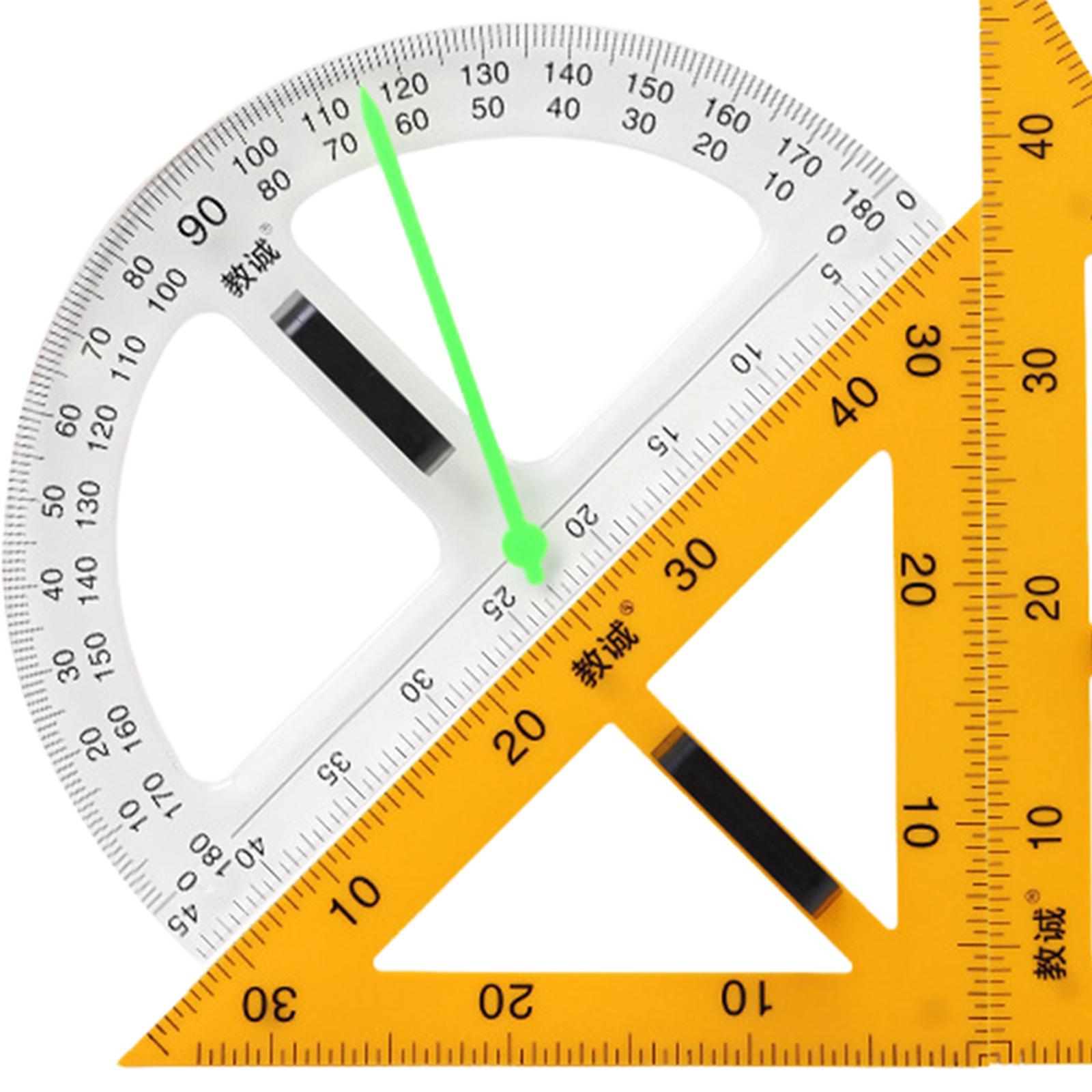 Mathematik-Geometrie-Lineal-Se – Math Geometry Set With Compass Bewertung und Preis